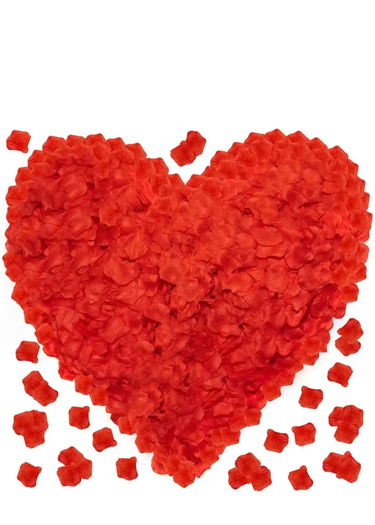 1000 Pcs/Pack Artificial Flower Rose Petals for Wedding Valentine's Day Decor