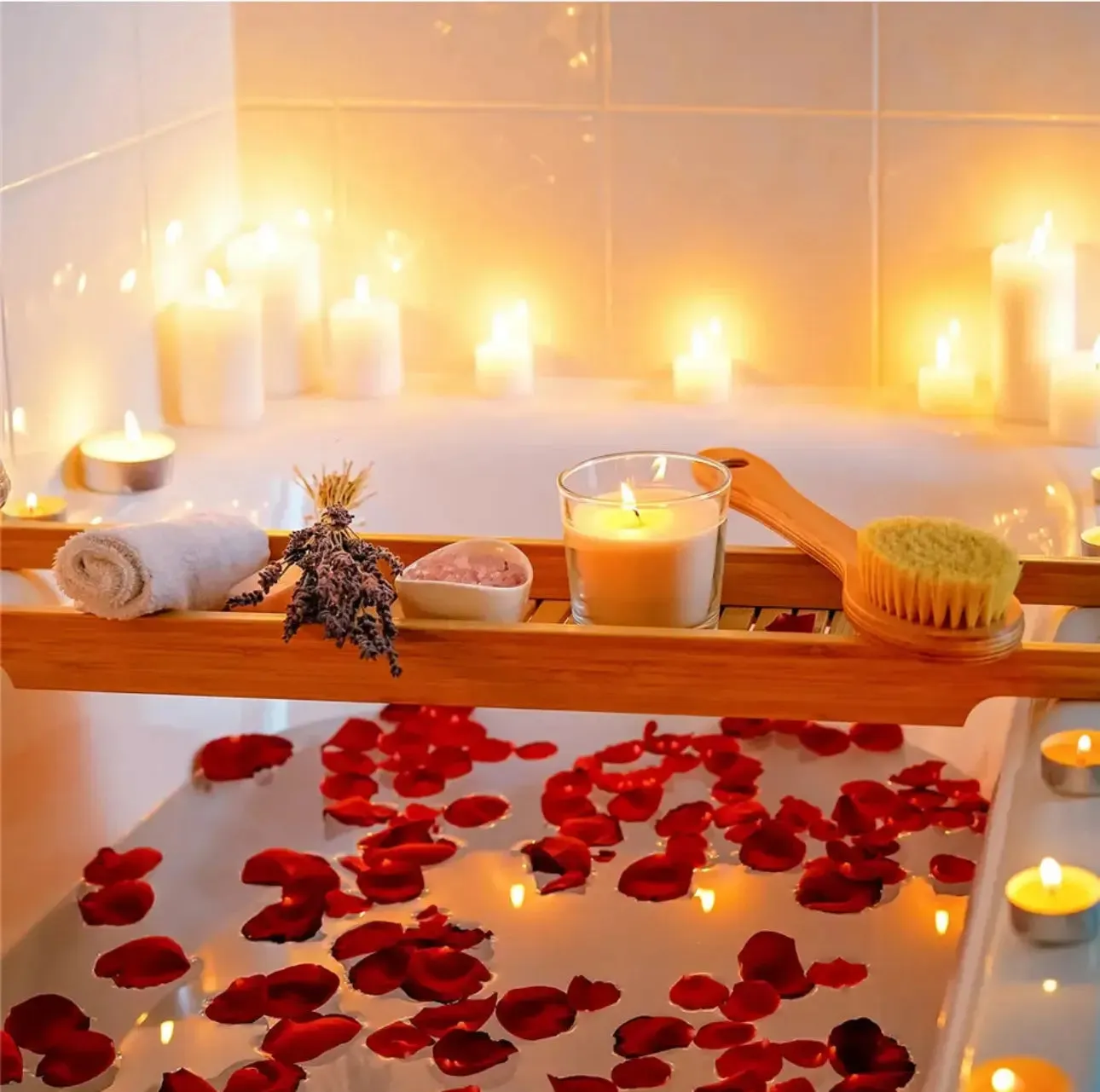 1000 Pcs/Pack Artificial Flower Rose Petals for Wedding Valentine's Day Decor