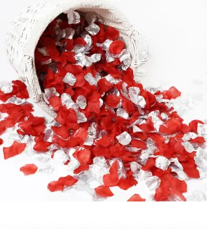 1000 Pcs/Pack Artificial Flower Rose Petals for Wedding Valentine's Day Decor