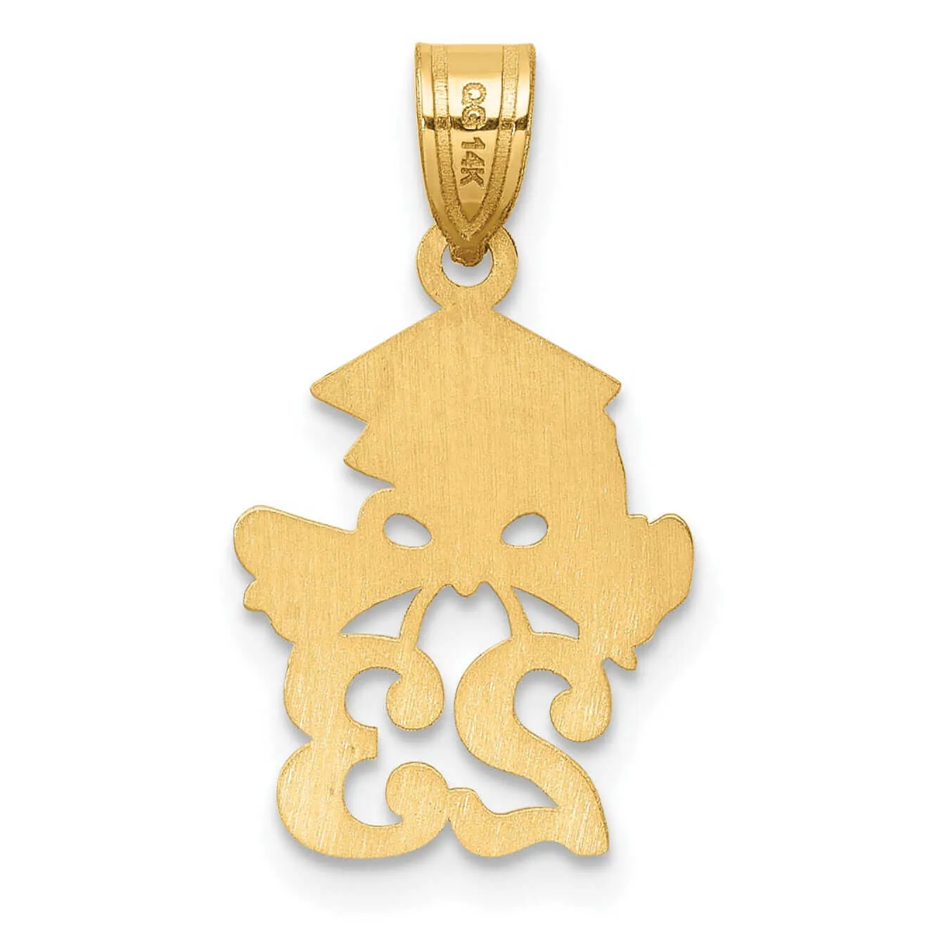 14K Graduation Cap and Diploma - 2023 Charm