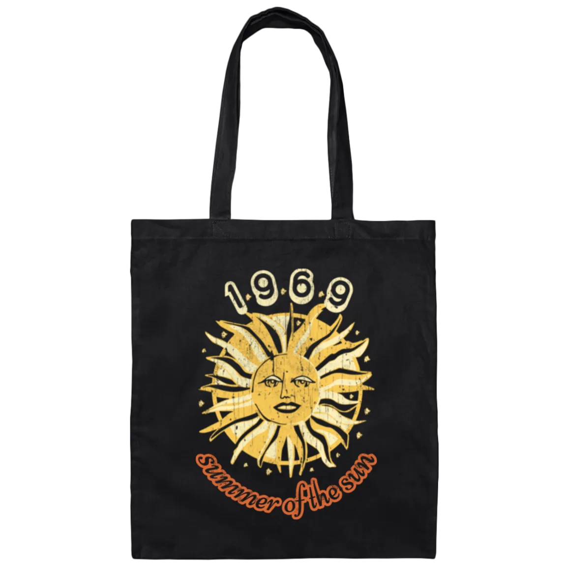 1969 Gift, Summer Of The Sun, Love Sun Gift, Gift For 1969 Best Love Canvas Tote Bag