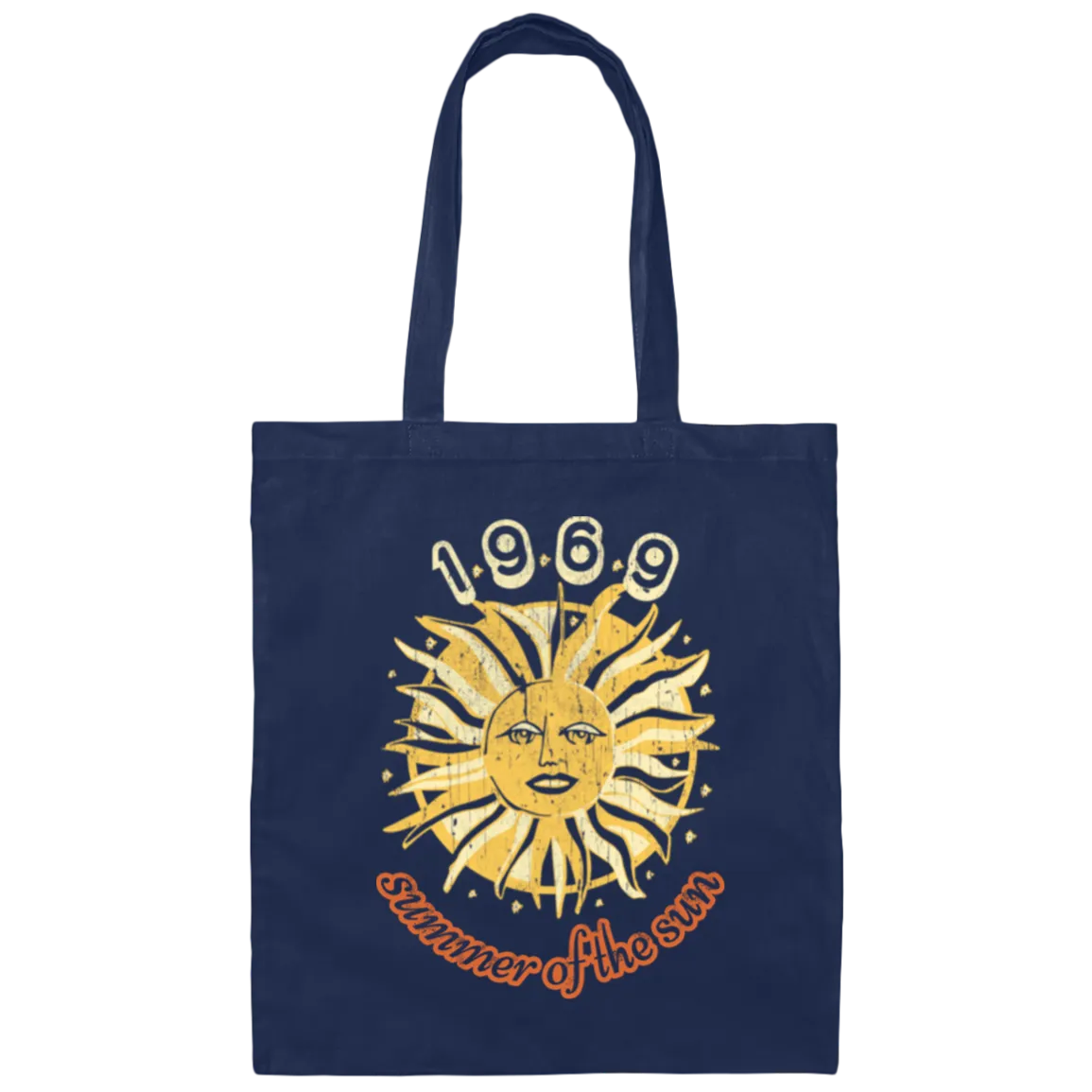 1969 Gift, Summer Of The Sun, Love Sun Gift, Gift For 1969 Best Love Canvas Tote Bag