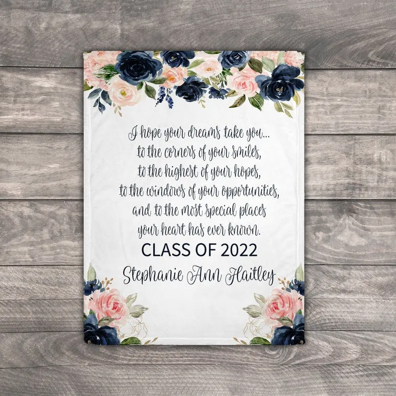 2022 Graduation Gifts, High School Graduation Gift For Her, College Graduation 2022, Graduation Blanket 2022, Graduation Presents