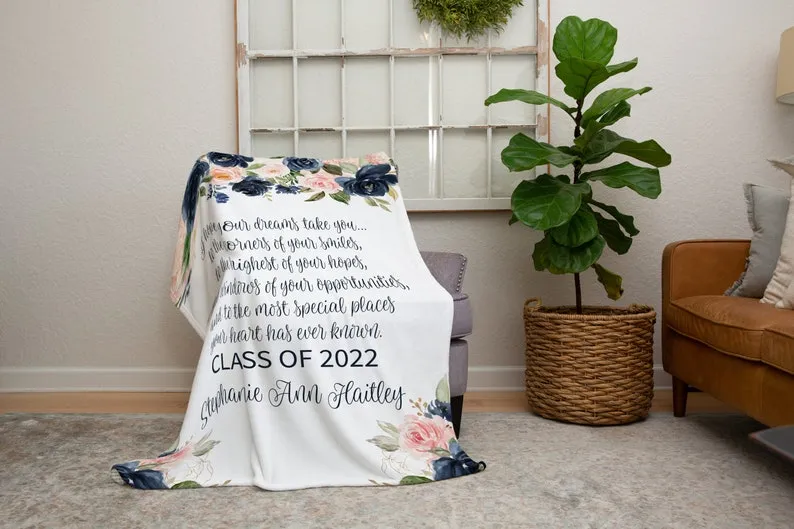 2022 Graduation Gifts, High School Graduation Gift For Her, College Graduation 2022, Graduation Blanket 2022, Graduation Presents