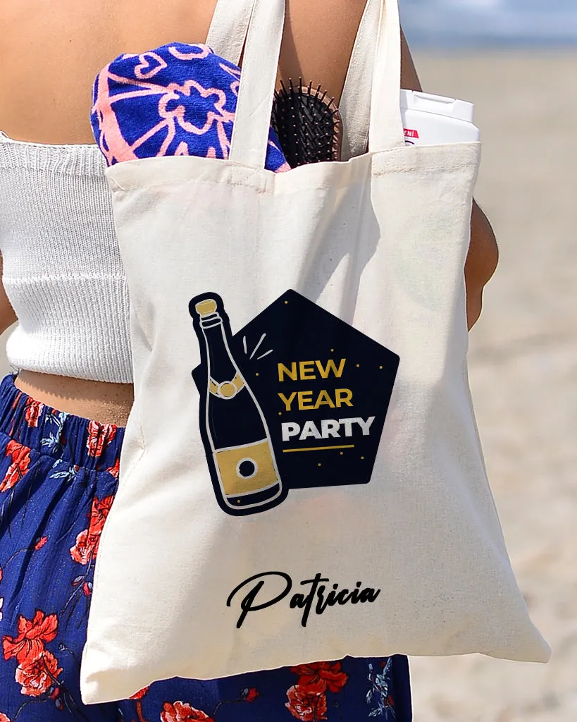 2024 New Year Party Tote Bag - New Year's Tote Bags