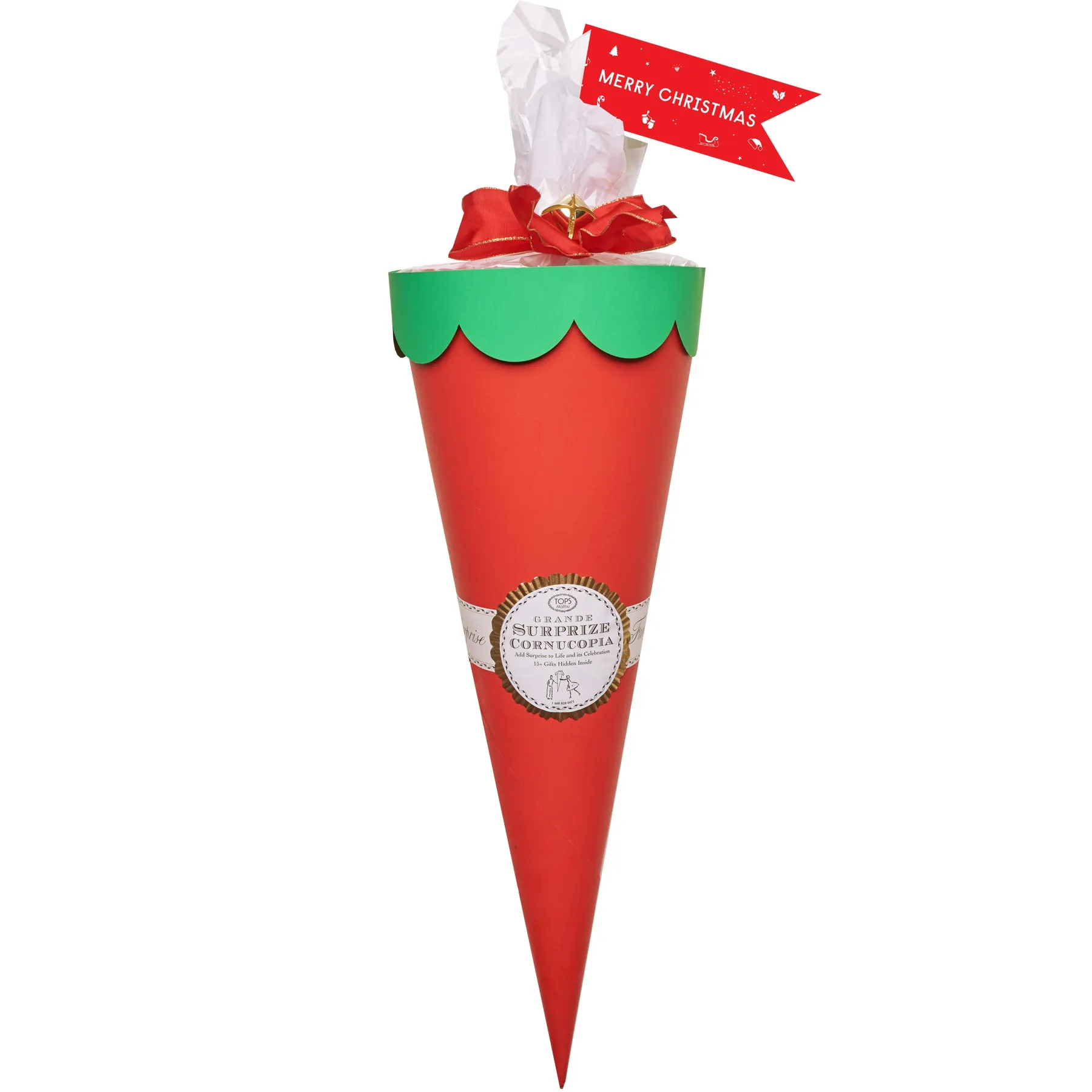 32" Grande Surprize Christmas Cornucopia