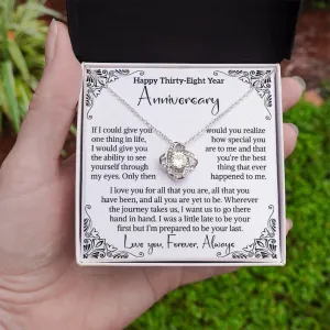38th Wedding Anniversary Gift For Wife Luck Anniversary Gift Thirty Eightieth Anniversary Gift 38 Year Anniversary Gift For Our Anniversary