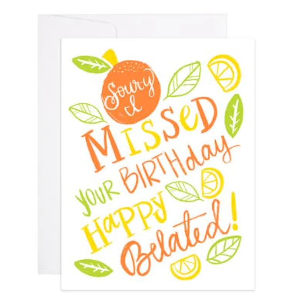 9th Letter Press I Cards
