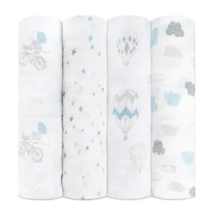 Aden   Anais - Classic Swaddles Night Sky Reverie 4-Pack