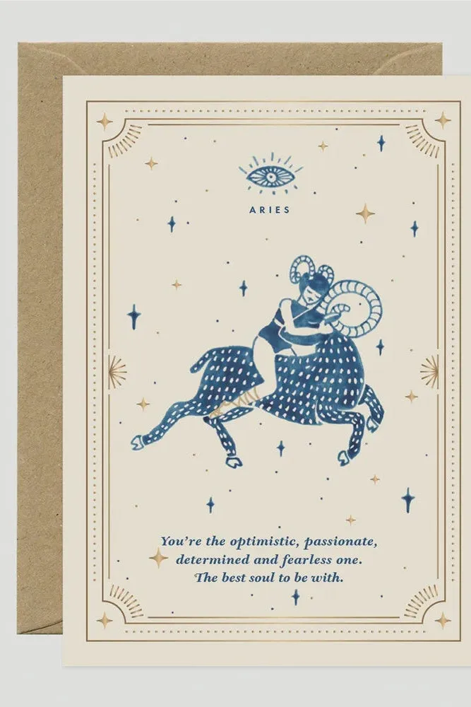 All The Ways To Say Gold Aries Greeting Cards