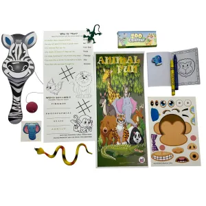 Animals Mega Fun Favor Bag - 50/Case