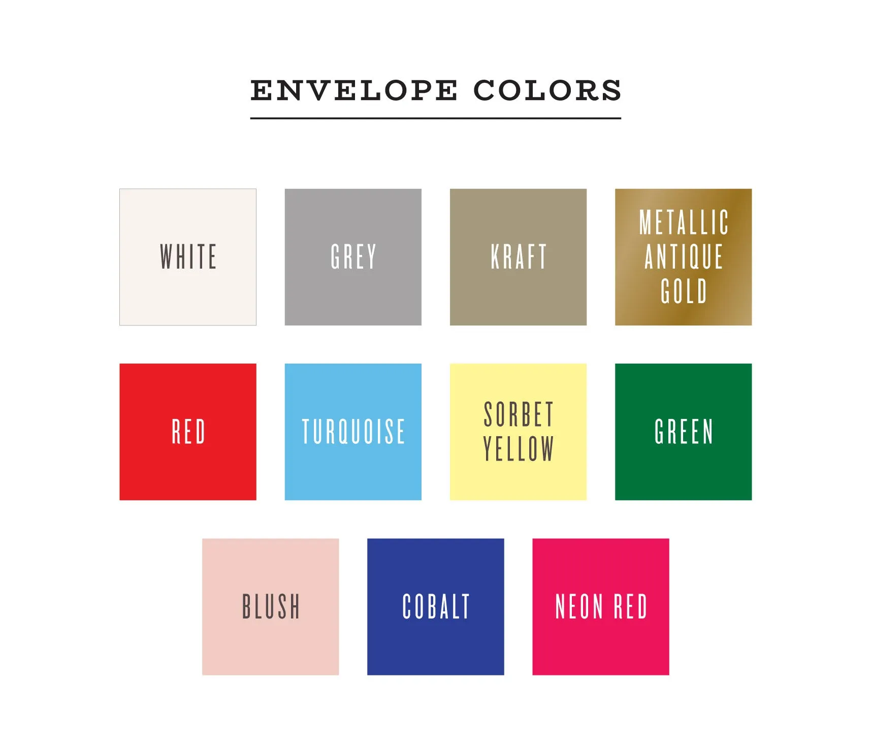 Avenue Custom Letterpress Stationery Suite