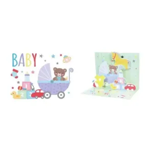 Baby Card - Paper Pop up Card