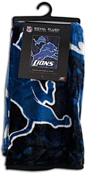 BCMI4 Blanket - Raschel Jumbo - Detroit Lions