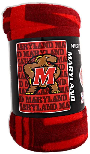 BCUM1 Blanket - Rolled Micro Raschel - University of MD