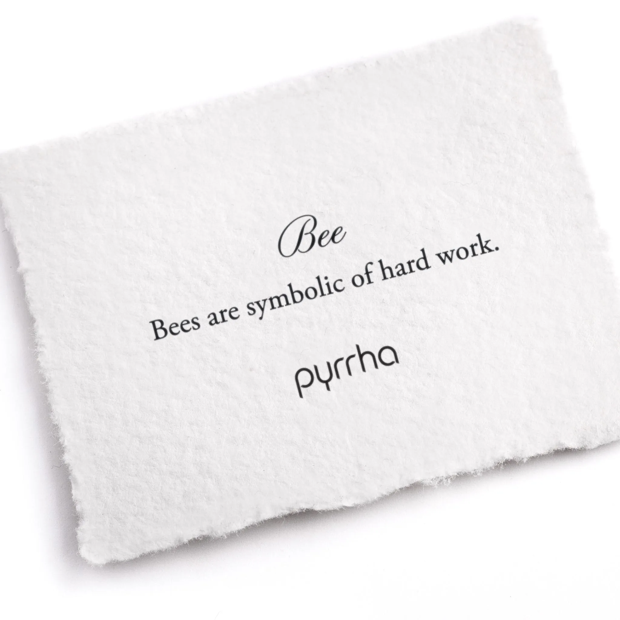 Bee Symbol Charm