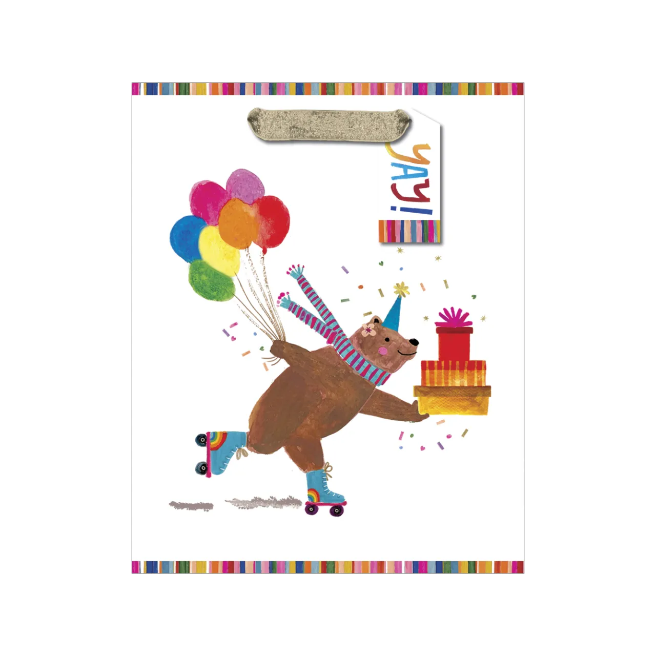 Birthday Menagerie Gift Bags and Tissue Paper