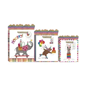 Birthday Menagerie Gift Bags and Tissue Paper