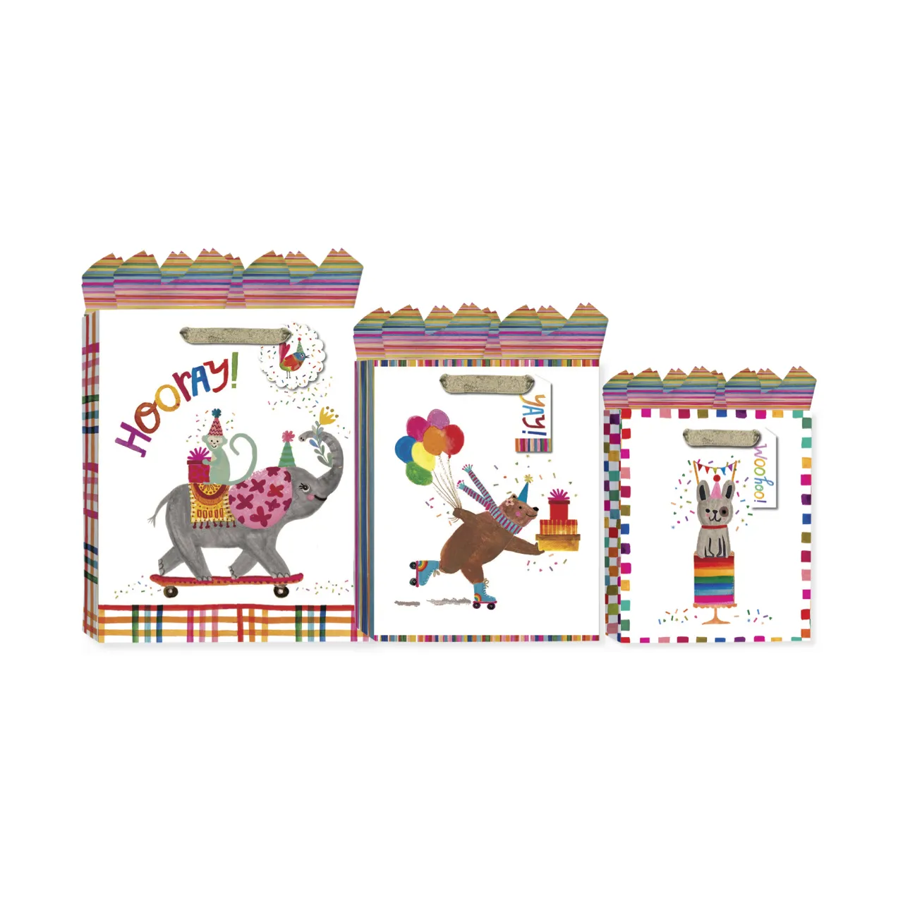 Birthday Menagerie Gift Bags and Tissue Paper