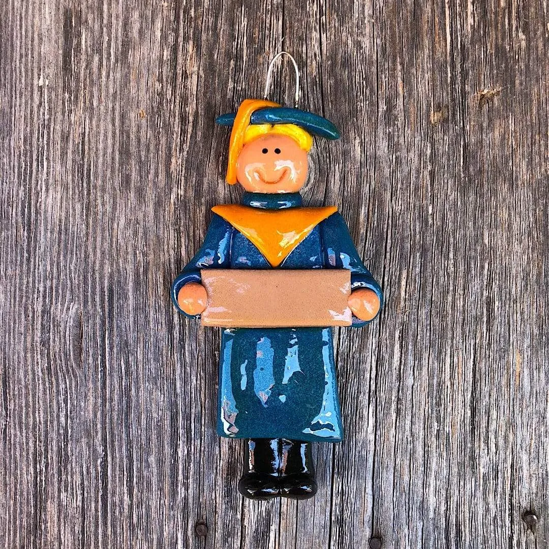 Blue and Gold Graduate