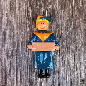 Blue and Gold Graduate