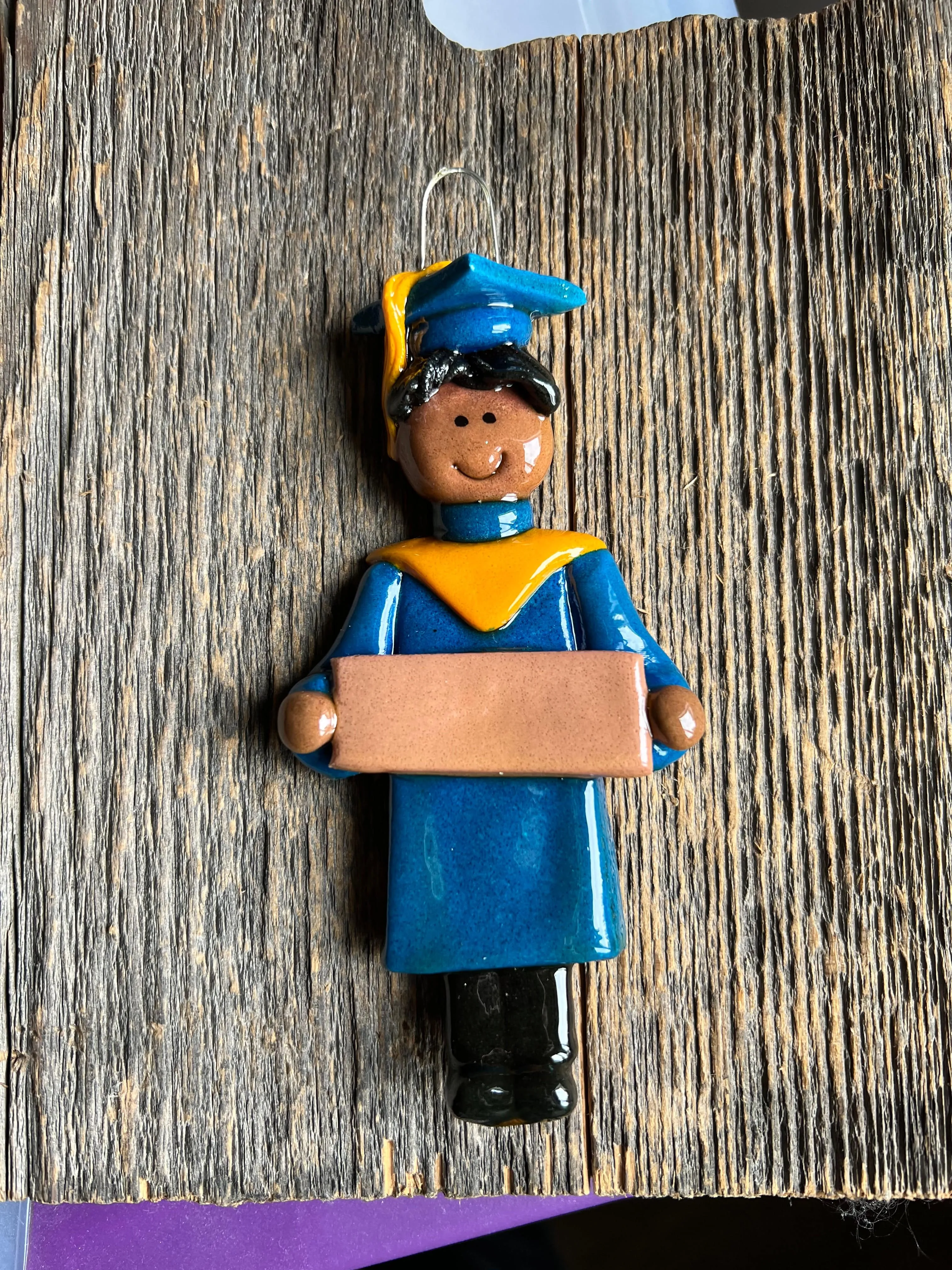 Blue and Gold Graduate