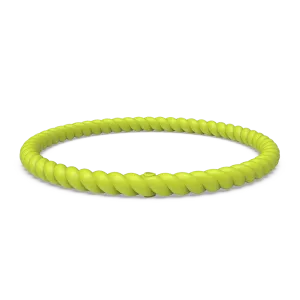 Braided Stackable Silicone Bracelet - Lightning