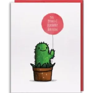 Bravest Birthday Balloon Card