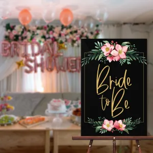 Bride To Be Bridal Shower Welcome Sign