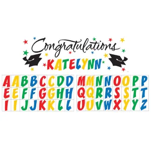 Bulk Graduation Giant Party Banners with Attachments (6 per Case)
