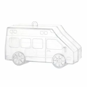 Bus Shaped Acrylic Candy Boxes 16 Pack 2.04"x4.13"x1.65" P
