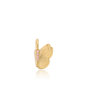Butterfly Charm - 18K Gold Vermeil