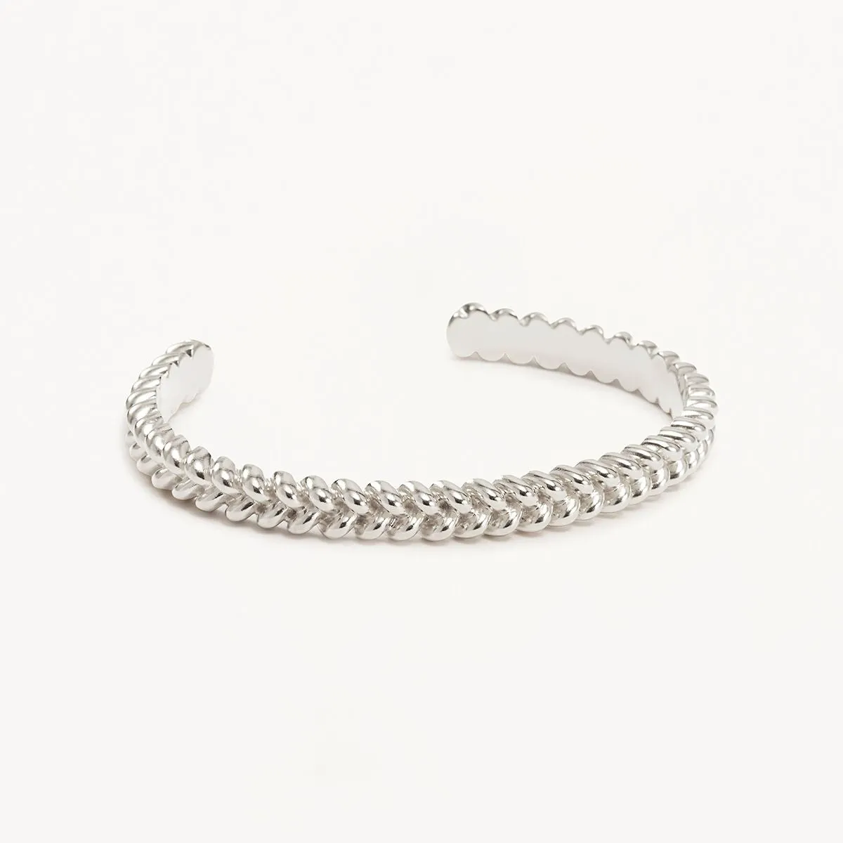 By Charlotte Intertwined Cuff, Gold or Silver