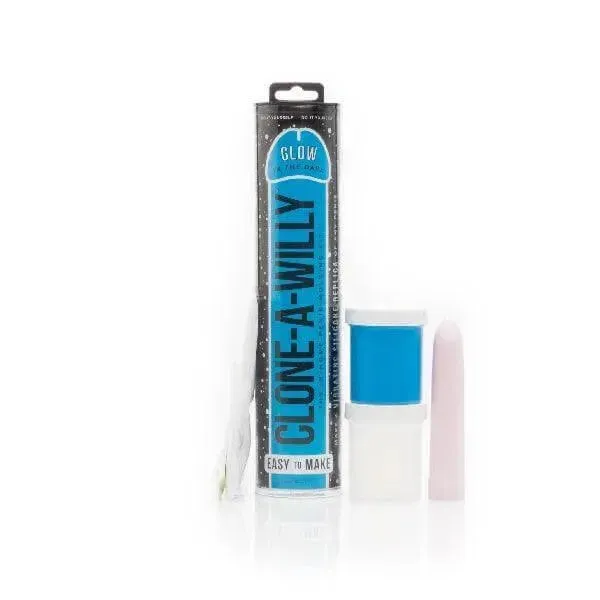 Clone a Willy Glow in the Dark Blue