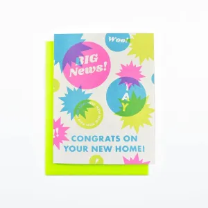 Congrats on Your New Home! Card