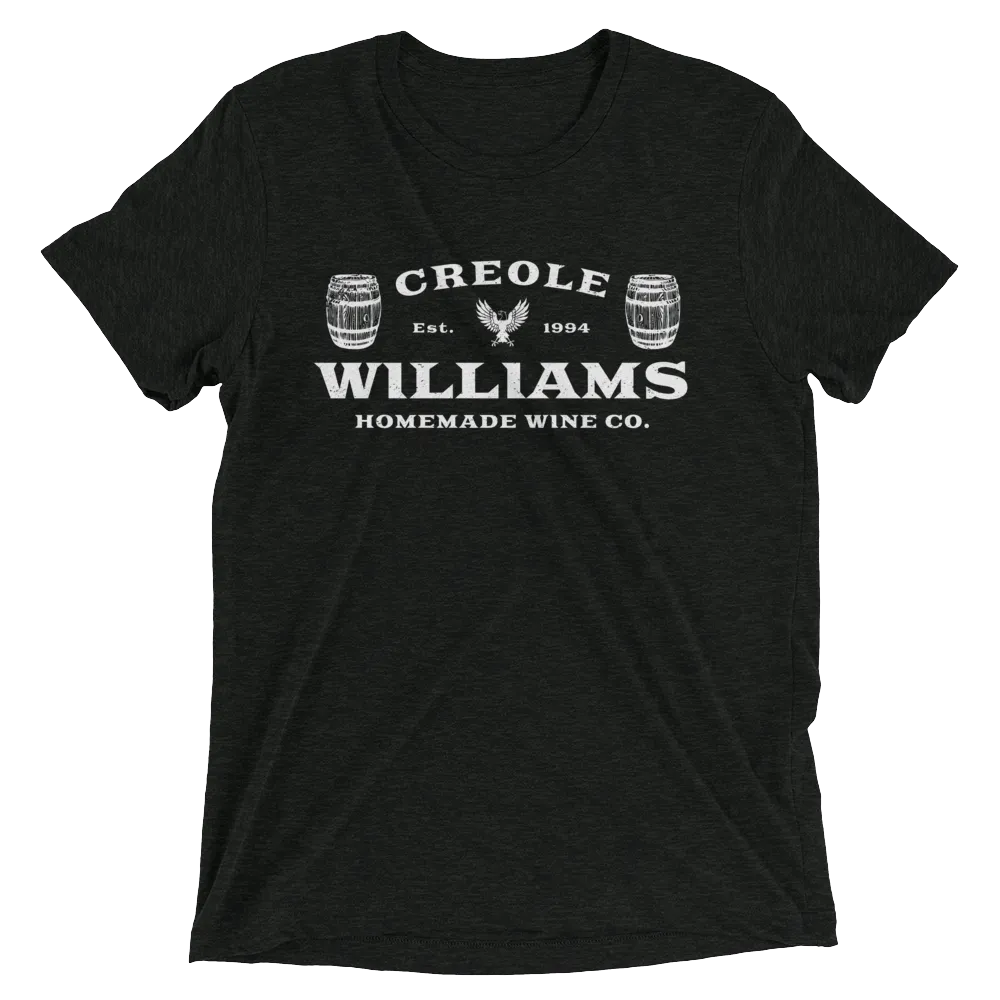 Creole Williams Homemade Wine Co. USA T-Shirt