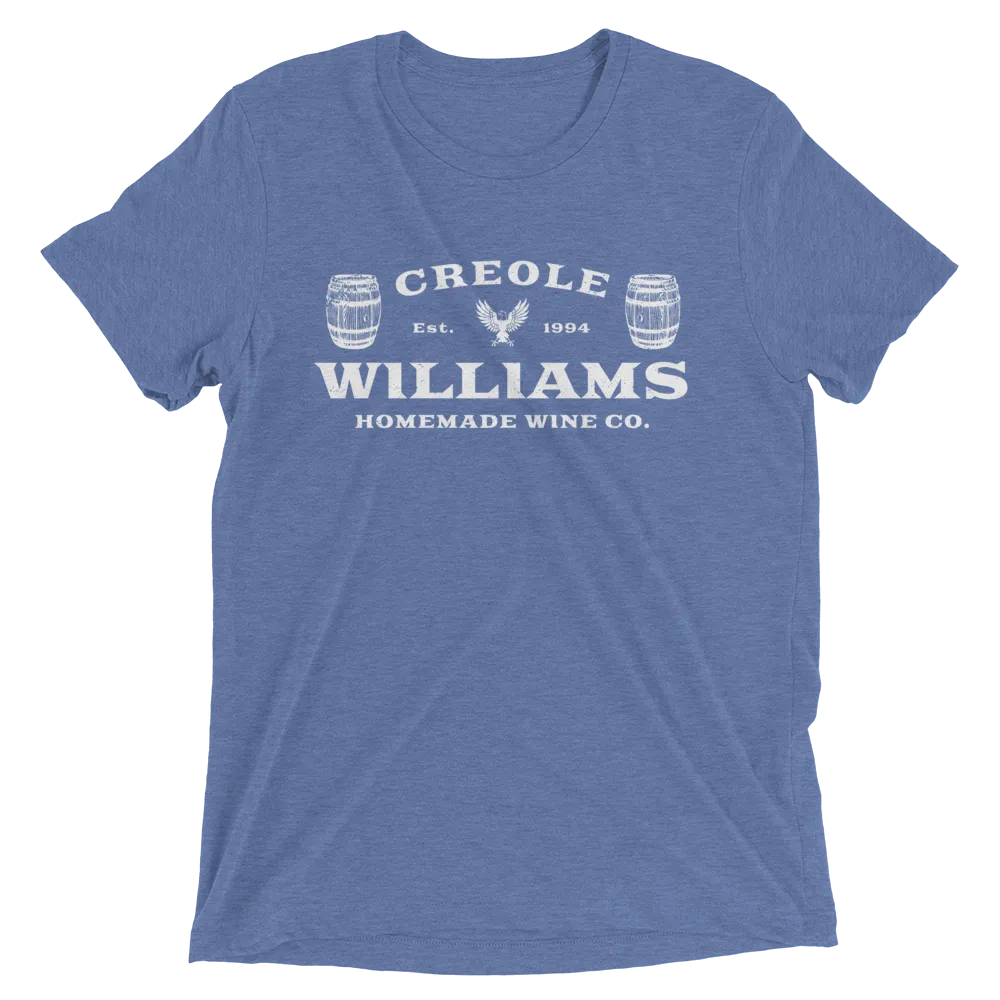 Creole Williams Homemade Wine Co. USA T-Shirt