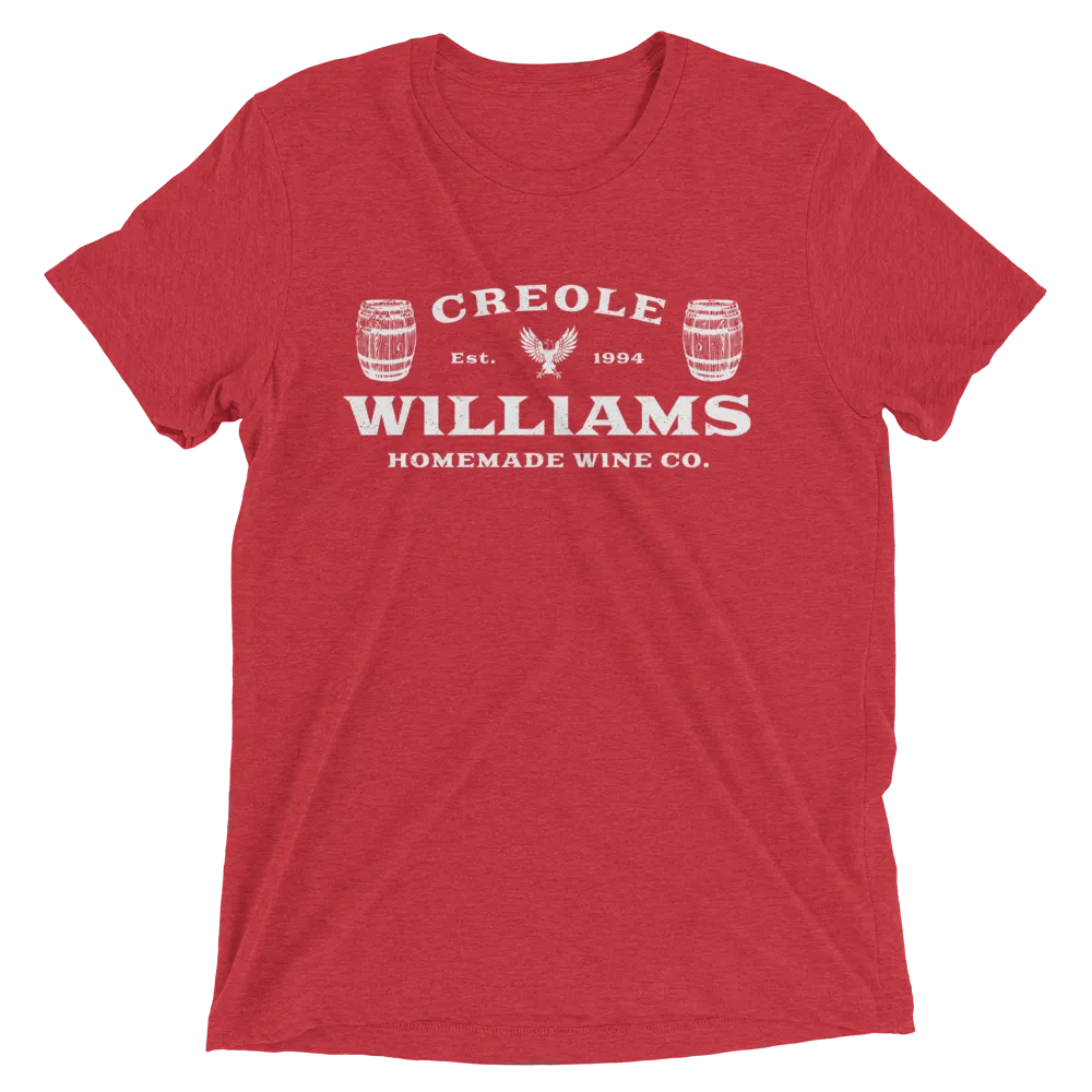 Creole Williams Homemade Wine Co. USA T-Shirt