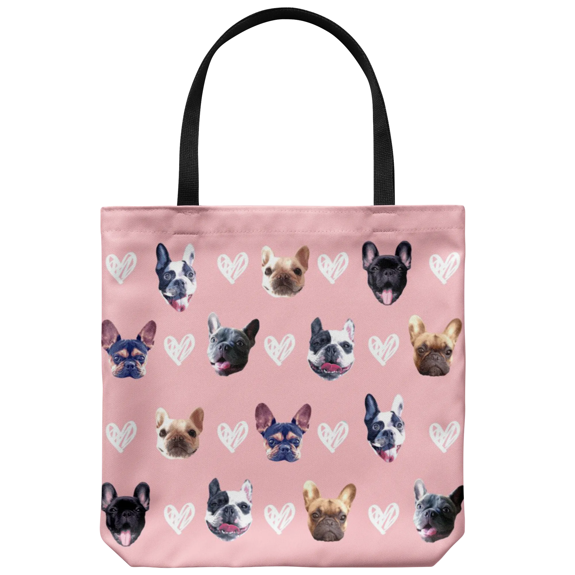 Custom Dog Faces - Tote Bag