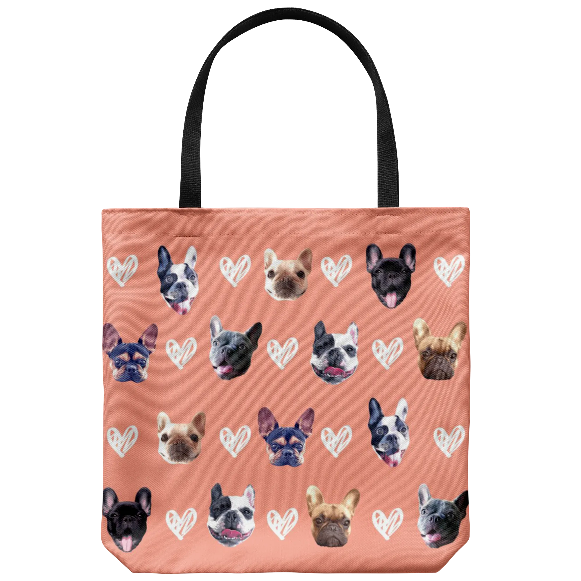 Custom Dog Faces - Tote Bag