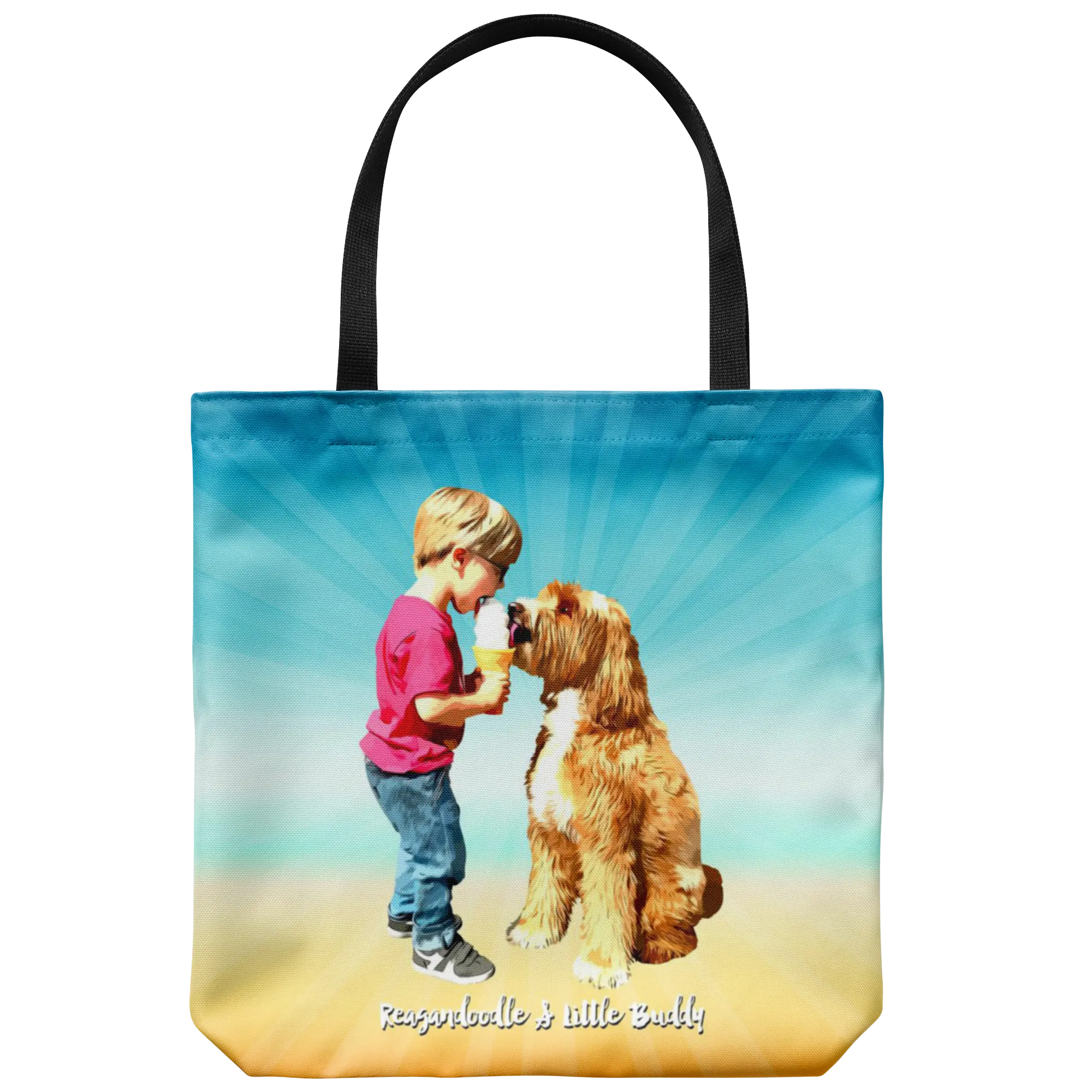 Custom Summer Holiday Tote Bag