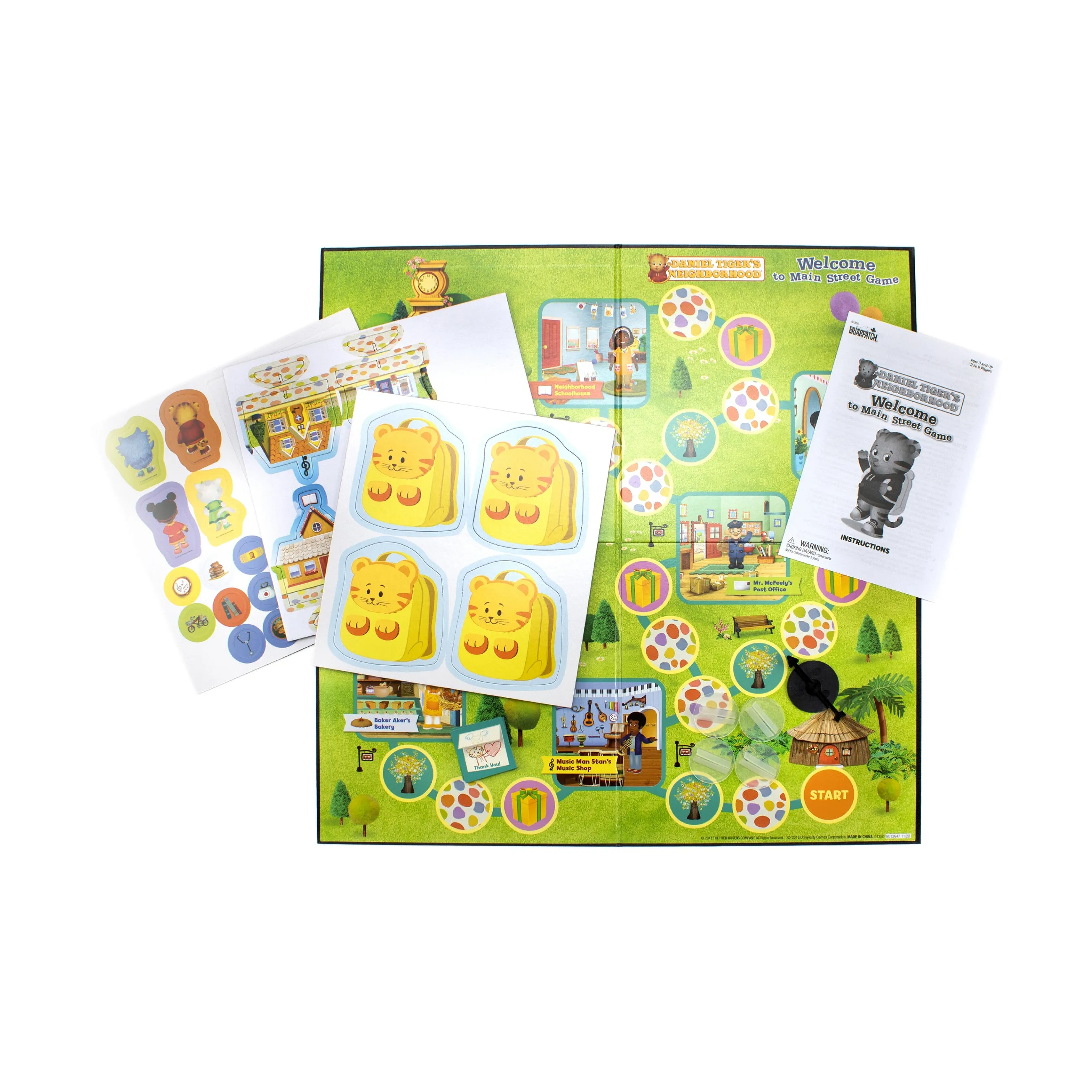 Daniel Tiger's Neighborhood Welcome to Main Street Game