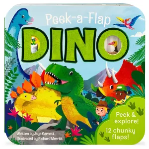Dino Interactive Lift-a-Flap Board Book
