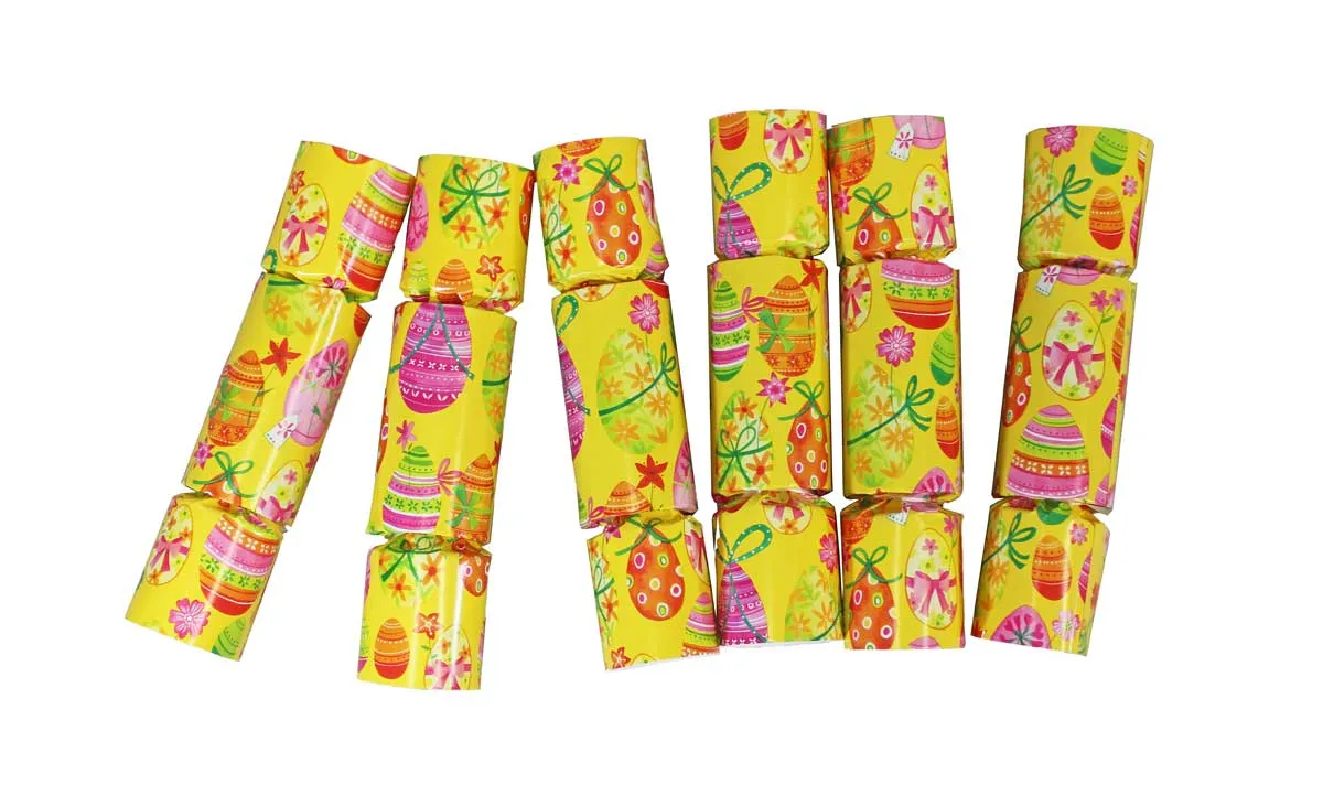 Easter Eggs Decorations for Table Party Favor Crackers