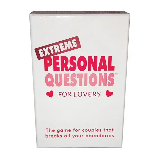 Extreme Personal Questions for Lovers Game