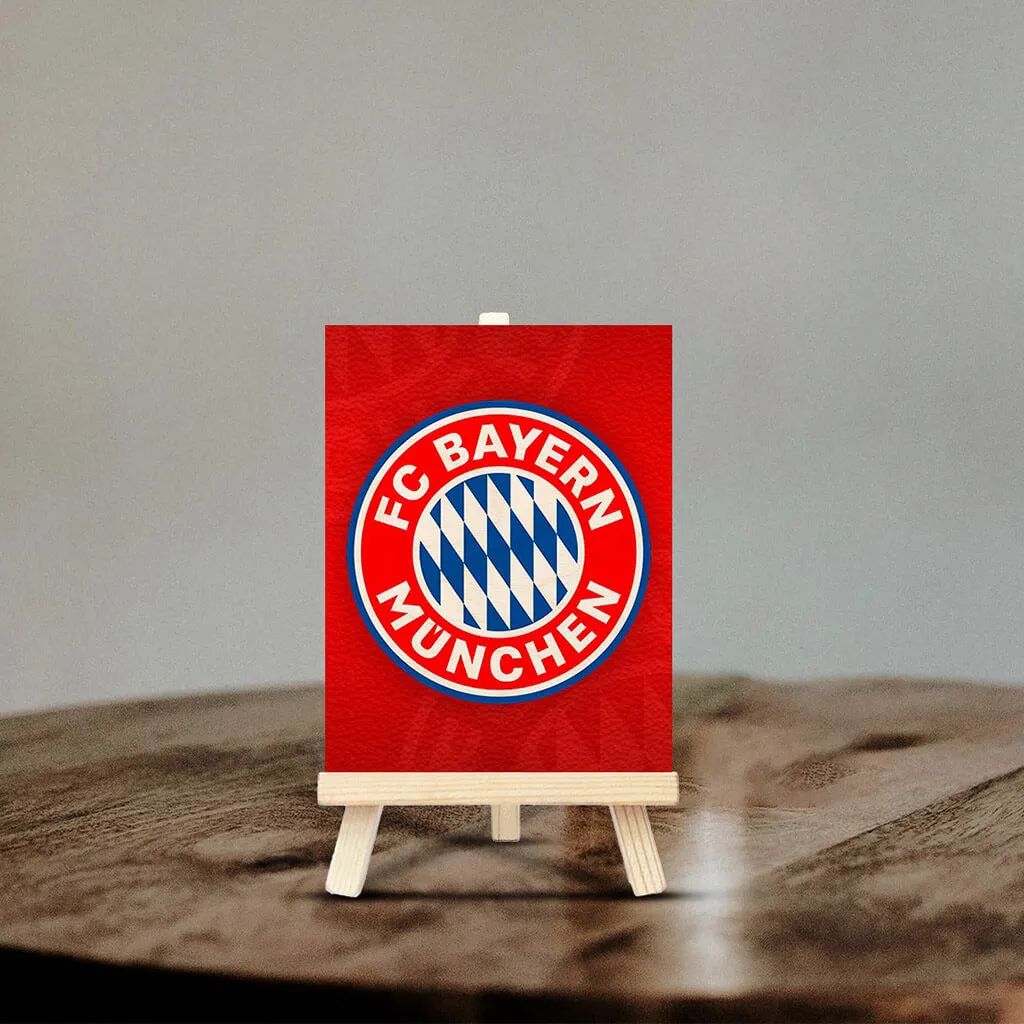 FC Bayern Munich Pine Easel Stand