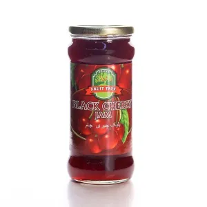 FRUIT TREE BLACK CHERRY JAM 440GM