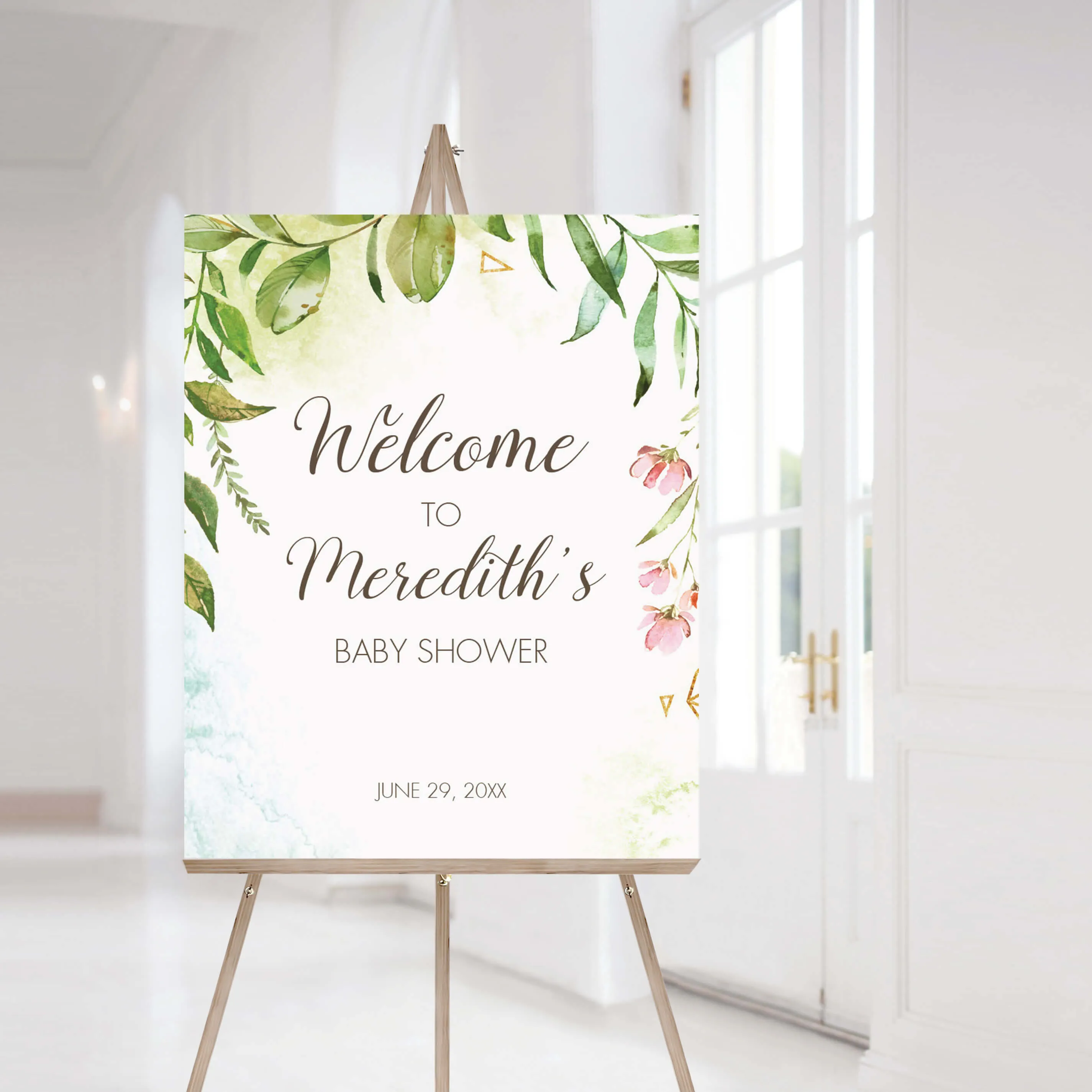 Garden Baby Shower Decorations Printable