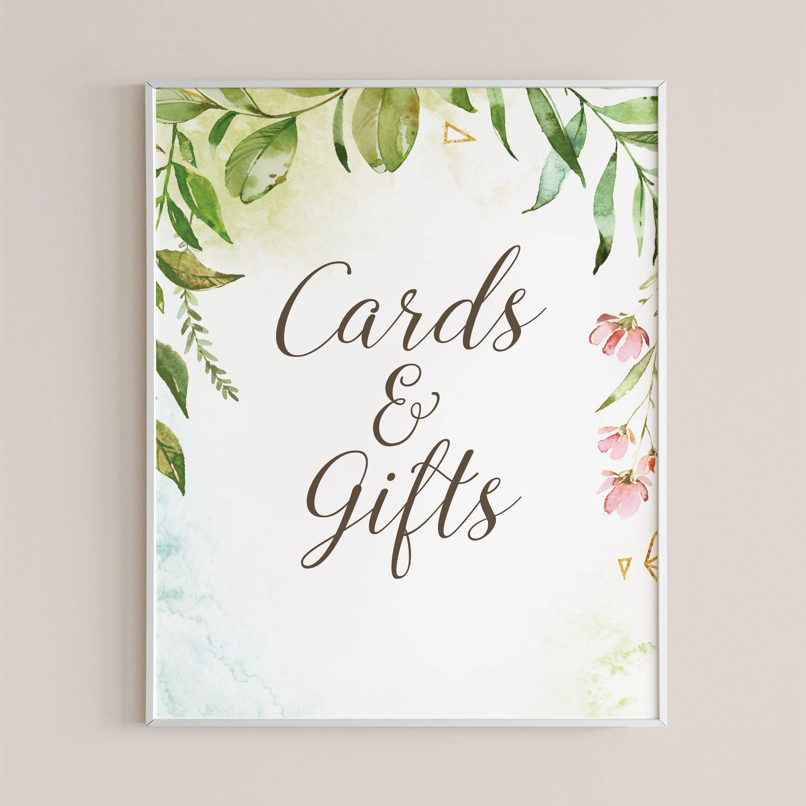 Garden Baby Shower Decorations Printable