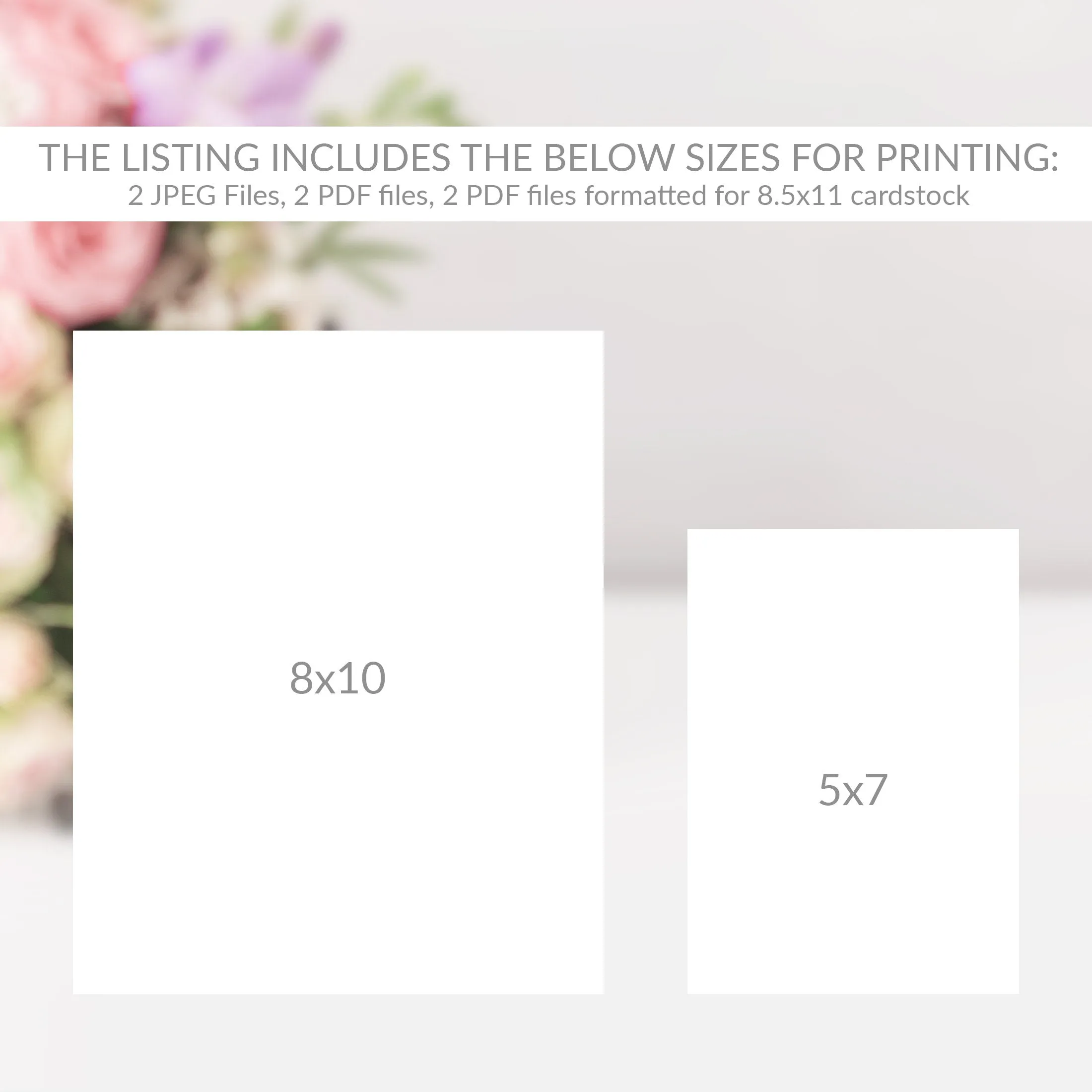 Geometric Rose Gold Greenery Welcome Sign Printable, INSTANT DOWNLOAD - GFRG100